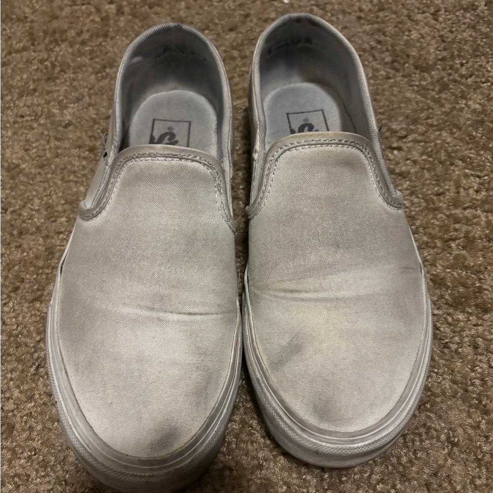 Classic White Slip-On Men Shoes